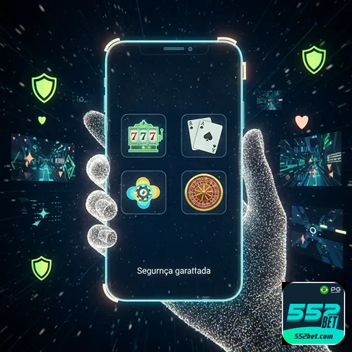Imagem promocional do cassino mobile com destaque para ofertas exclusivas